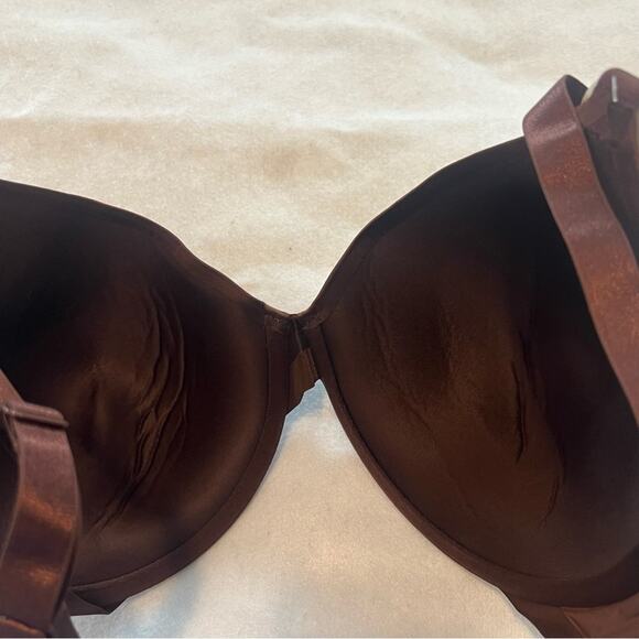 Vanity Fair womens Nearly Invisible Full Coverage Underwire Bra Cappuccino 34DD - Picture 5 of 7